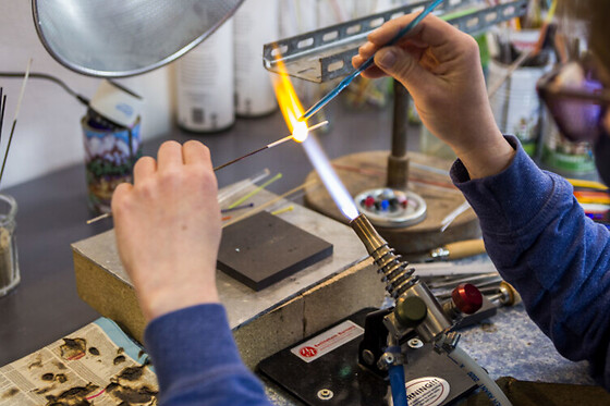 Atelier soufflage de verre 