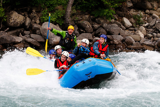 Parcours en rafting - Raft'Ubaye - Méolans-Revel (04)