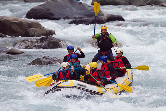 Parcours en rafting - Raft'Ubaye - Méolans-Revel (04)