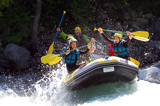 Parcours en rafting - Raft'Ubaye - Méolans-Revel (04)