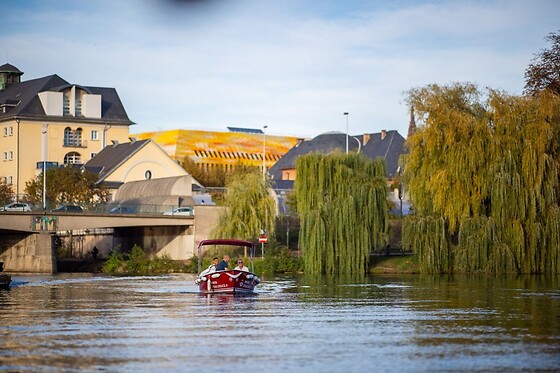 Navigation sur un bateau électrique pour un groupe - Marin d'eau douce - Strasbourg (67)