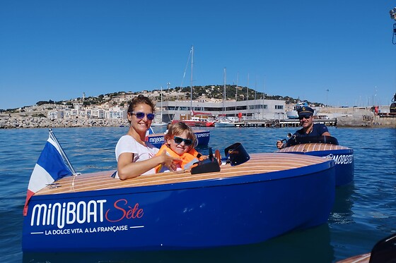Une balade en miniboat pour deux - MINIBOAT Sète - Sète (34)