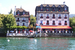 Un repas en duo à l'Hôtel Les Cygnes à Évian-les-Bains (74)
