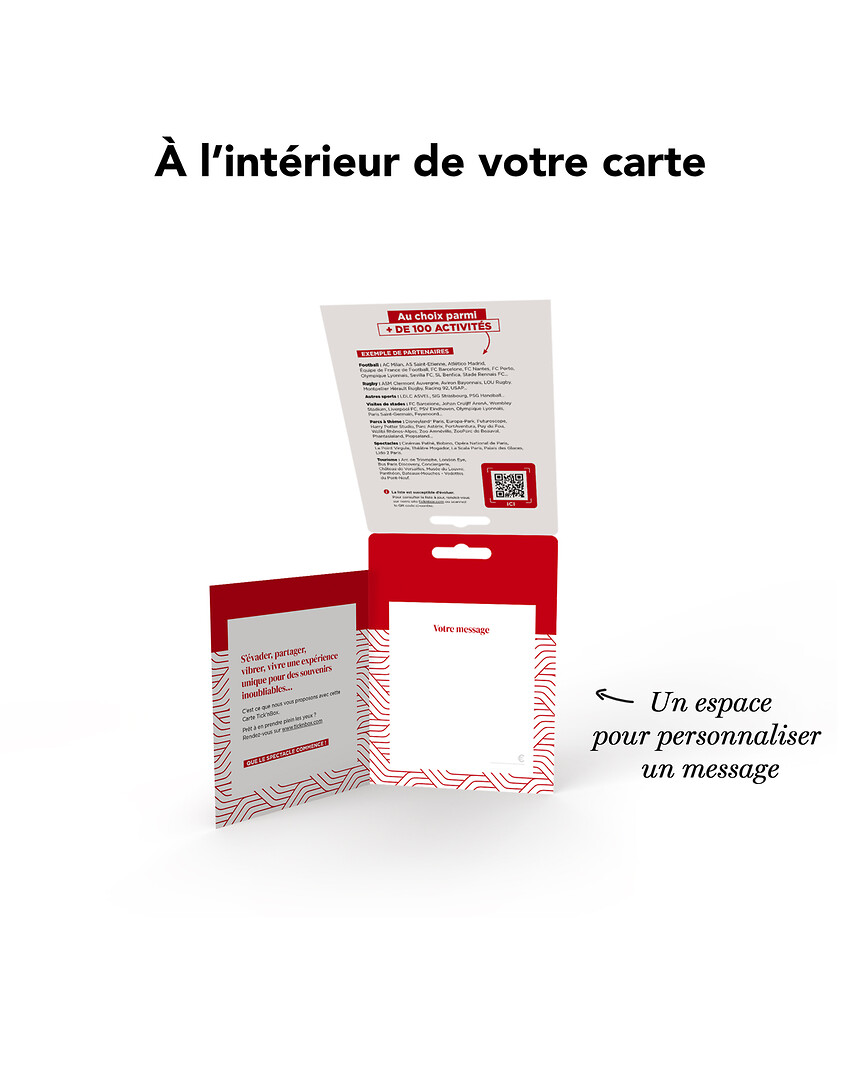 Carte Billetterie - Séjour Parcs d'Attractions
