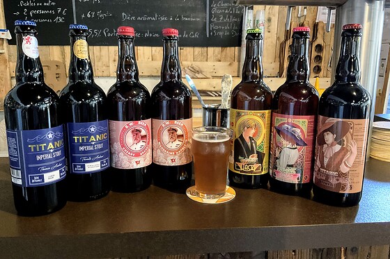 Une dégustation en duo à la Brasserie Artisanale White Star à Marconne (62)