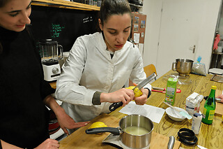 Atelier Tartelettes citron meringuées vegan à Lyon 3ème