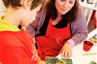 Atelier artistique parent / enfant à Avignon (84)