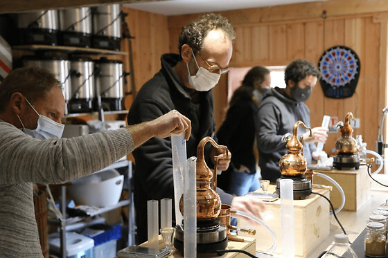 Atelier distillation de Rhum à Sainte-Croix-du-Mont (33)