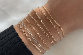 Atelier bijoux permanents à Paris 4ème - Bracelet en argent massif
