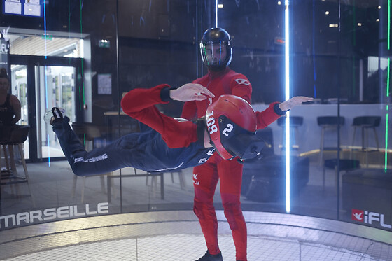 Expérience Ultimate 4D en soufflerie à Aix-Marseille