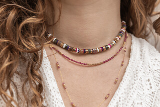 Atelier bijoux création d'un collier à Bordeaux (33)