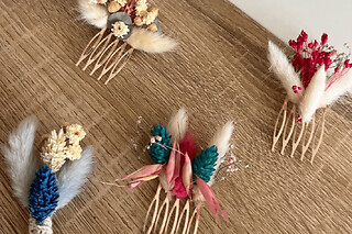 Atelier bijoux de tête en fleurs à Clichy-La-Garenne (92) - Tarif parent/enfant