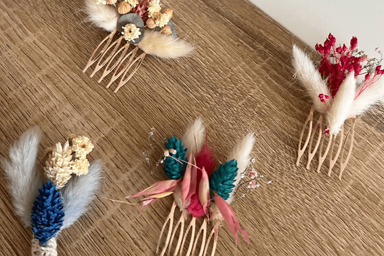 Atelier bijoux de tête en fleurs à Clichy-La-Garenne (92) - Tarif parent/enfant