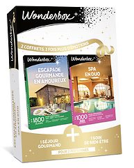 Escapade gourmande en amoureux + Spa en duo