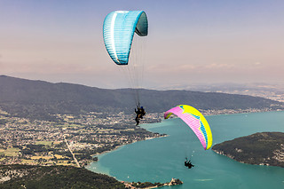 Vol en parapente