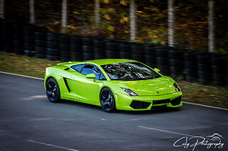 Duo Alpine A110S / Lamborghini Gallardo LP-560 (2x2 tours) sur le Circuit de Saint-Laurent de Mure (69)