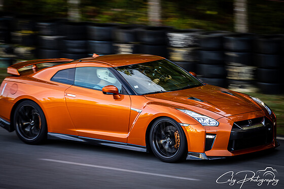 Découverte Nissan GTR (3 tours) sur le Circuit de Mettet (B)