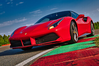 Découverte Ferrari 488 GTB (3 tours) sur le Circuit de Croix-en-Ternois (62)