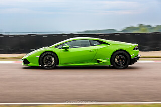 Découverte Lamborghini Huracan (3 tours) sur le Stadium Automobile d'Abbeville (80)