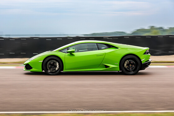 Découverte Lamborghini Huracan (3 tours) sur le Stadium Automobile d'Abbeville (80)