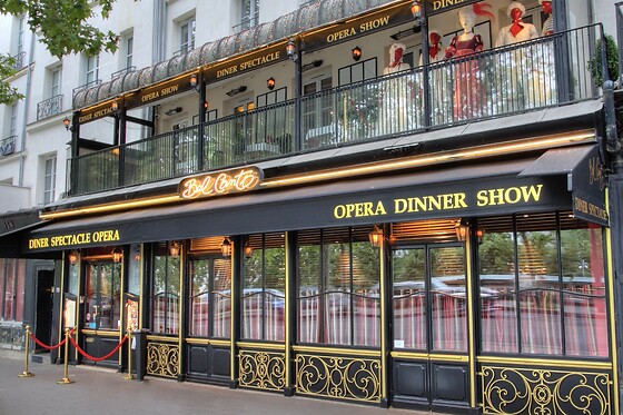 Dîner-spectacle pour 2 au Bel canto Paris (75004)