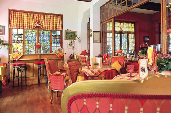 Un repas en duo à l'Hôtel Les Cygnes à Évian-les-Bains (74)