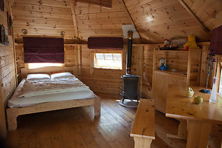 Deux nuits en cabane au Domaine du Bois Davy à Gennes Val de Loire ( 49).