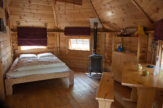 Deux nuits en cabane au Domaine du Bois Davy à Gennes Val de Loire ( 49).