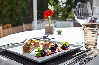 Repas en duo à L’Aubergade à Dury (80)