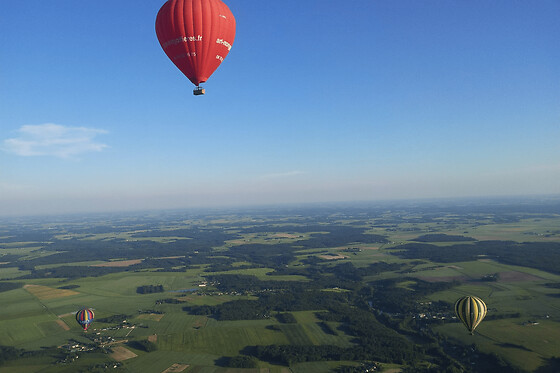 Vol privé en Montgolfière à Mézières-en-Brenne (36)