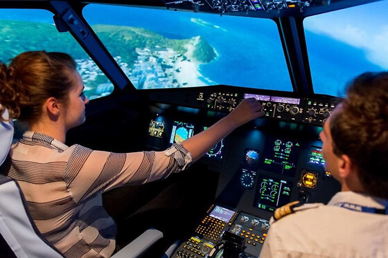 Stage anti-stress en avion sur simulateur à Nice