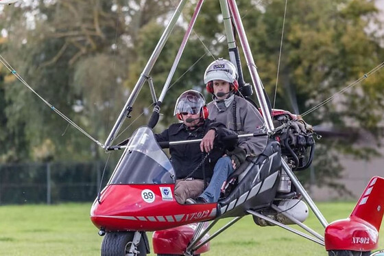 Baptême de l'air ULM pendulaire près de Meaux  (77) - Vol - 30 minutes