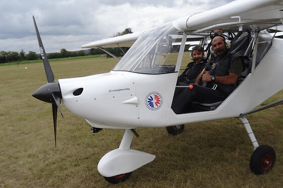 Baptême de l'air ULM multiaxe près de Meaux  (77) - Vol - 1 heure