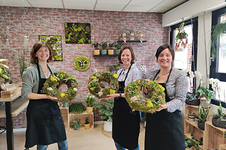 Atelier couronne végétale à Villeneuve d'Ascq (59)