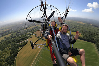 Baptême de l'air en ULM paramoteur à Chambly (60) - Grand Vol - 30 min