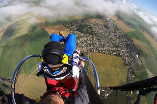 Baptême de l'air en ULM paramoteur à Chambly (60) - Grand Vol - 30 min