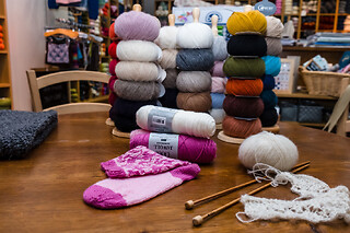 Atelier "Apprenez à tricoter vos chaussettes" à Paris 15ème