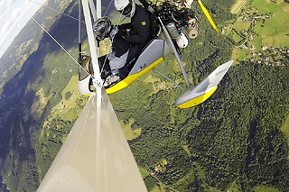 Baptême de l'air en ULM pendulaire à Ambert en Auvergne (63) - Vol - 30 minutes