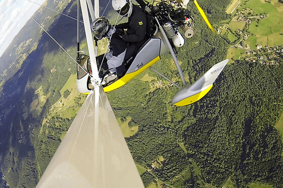 Baptême de l'air en ULM pendulaire à Ambert en Auvergne (63) - Vol - 30 minutes