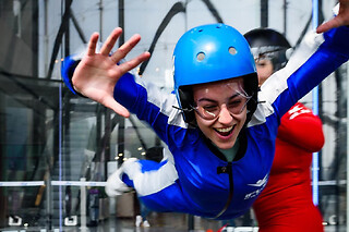 Simulateur de chute libre en Soufflerie à Paris - Baptême