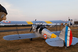 Initiation au pilotage d'ULM multiaxe Stampe SV4-RS à Nancy - Vol - 40 mn