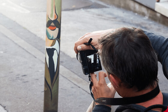 Cours de photo lors d'une balade privée à Paris