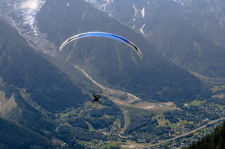 Vol Freestyle en Parapente à Chamonix (74)