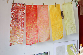 Atelier d'initiation à la teinture batik à Paris 8ème