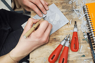 Atelier d'initiation à la linogravure à Paris 20ème
