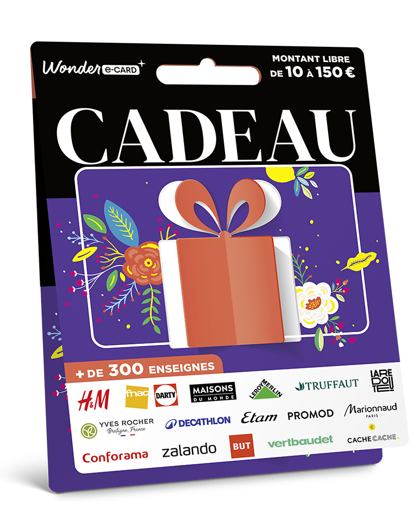 Carte Générique Illustration Cadeau