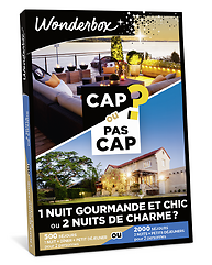 CAP OU PAS CAP - 1 nuit gourmande et chic ou 2 nuits de charme ?