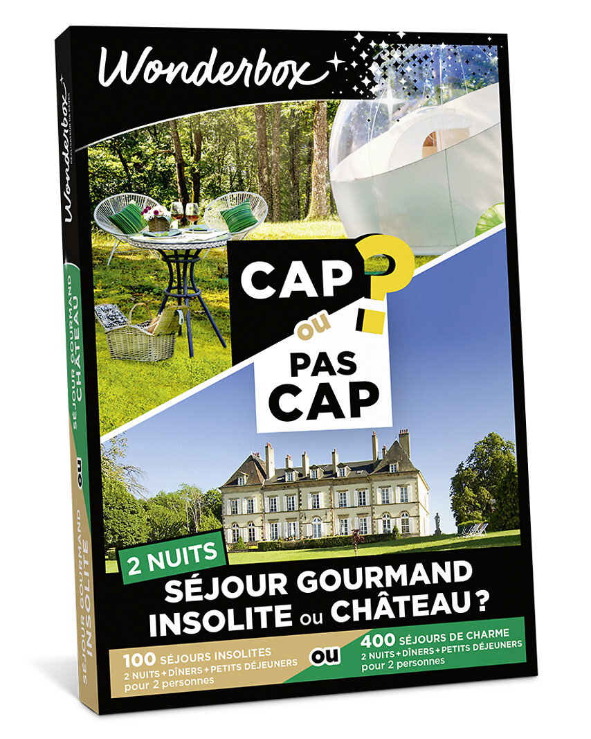 CAP OU PAS CAP - Séjour gourmand insolite ou château ? - 2 nuits