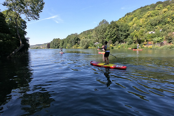 Balade en Dragon Boat pour 5 - Pagaies en Seine - Belbeuf (76)