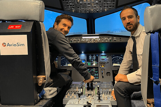 Simulateur de pilotage d'avion de ligne 737 à Paris - Duo
